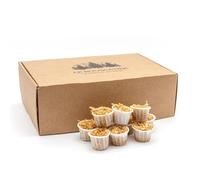 180u Allume-feu Capsule Premium en sciure et Cire végétale 100% Naturel pour Feux de Camp, Barbecue, Grill, cheminée poêle à Bois et Allume-Charbon, Combustion de 10 à 15mins