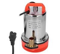180W 12V Submersible Clean/Dirty Water Pump for Pool Draining,Sump Pump Submersible Water Pump, Copper Motor Large Flows 12M Discharge Head Clean Water Sump Pump for Pond, Garden