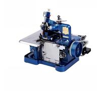 180W/250W ménage couture surjeteuse petit bureau électrique surjeteuse Machine à tricoter vêtement outil de traitement(Blauw,250W)