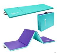 eyepower Tapis de Gymnastique Pliable Épais - Matelas de Gym 180x60x 5 cm pour Pratique Artistique Enfants & Maison - Surface Protection Amortie pour Sécurité - Sport & Fitness Intérieur à Domicile