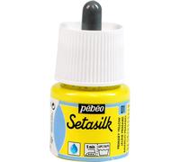 [181-001] Pébéo Flacon 45ml Peinture Setasilk pour Soie Jaune Primaire