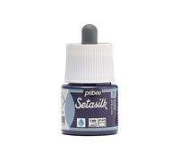 [181-011] Pébéo Flacon Pipette 45ml Peinture Soie SETASILK Bleu Marine