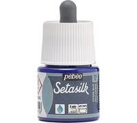 [181-012] Pébéo Flacon 45ml Peinture pour Soie SETASILK Bleu Gitane