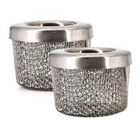181072 181-072 NPT Lot de 2 filtres à air comprimé en acier inoxydable pour pulvérisateur de peinture Graco 695 795 1095 1595 3900 5900 750 1000 1500