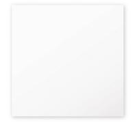 Clairefontaine Cartes simples Pollen 1816C 13,5x13,5 cm 210 g/m² Blanc – Paquet de 25