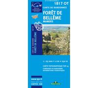 1817ot foret de belleme - mamers Top 25 1817 Ouest - Collectif - Ign Institut Geographique National - broché - Atlas / carte