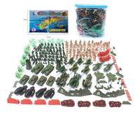 182 pcs / lot soldat de la Seconde Guerre mondiale qui jouets enfants modèle kit militaire modèle Kit 5 cm soldat cadeaux de Noël
