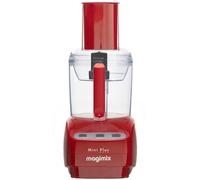 Magimix Robot multifonction Mini Plus 18253F - 1,7 L, hachoir/blender/presse-agrumes, 400 W - Rouge