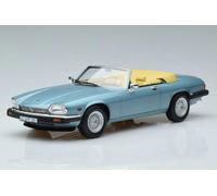 Norev Voiture miniature Jaguar XJ‑S 5.3 H.E. Cabriolet 1988 Bleu métallisé 1:18