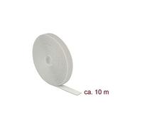 18281 Câble Hook-and-Loop Gris 10 m