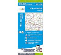 Collectif – IGN – 1829SB L'Isle-Jourdain (Vienne)/Charroux – Carte – Cartonné
