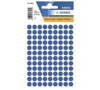 [1833-5] HERMA Lot de 5 Etuis de 540 étiquettes multi-usages Diamètre 8 mm Bl...