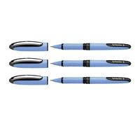 [183401-3] Schneider Lot de 3 Rollers à encre One Hybrid N 03 noir