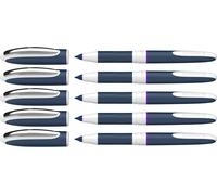 183708 One Change Roller (Couleur D'encre: Violet, Épaisseur De Trait: 0,6 Mm, Pour Droitiers Et Gauchers) 5 Pièces