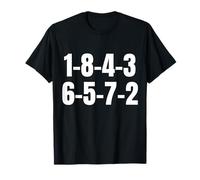 18436572 Firing Order Engine V8 Block Racing Mechanic T-Shirt