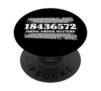 18436572 Firing Order Matters Car V8 Lover Big Block Engine PopSockets PopGrip Adhésif