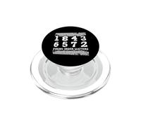 18436572 Firing Order Matters Car V8 Lover Big Block Engine PopSockets PopGrip pour MagSafe