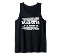 18436572 Membre du Club Mécanicien V8 Big Block Lover Débardeur