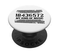 18436572 Mon Genre de Musique 18436572 Firing Order Big Block V8 PopSockets PopGrip Adhésif