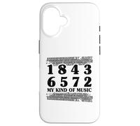18436572 My Kind of Music Firing Order V8 Moteur de Voiture Coque pour iPhone 16