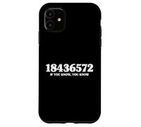 18436572 Si Vous Connaissez Firing Order V8 Engine Big Block Lover Coque pour iPhone 11