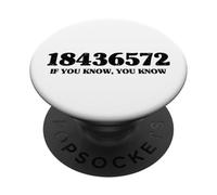 18436572 Si Vous Connaissez Firing Order V8 Engine Big Block Lover PopSockets PopGrip Adhésif