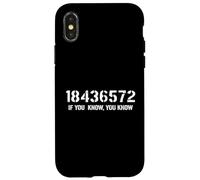 18436572 Si Vous Savez Que Vous Savez Que Vous Savez Tirer l'ordre Moteur V8 Voiture Coque pour iPhone X/XS
