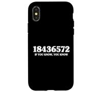 18436572 Si Vous Savez Que Vous Savez Que Vous Savez Tirer l'ordre Moteur V8 Voiture Coque pour iPhone X/XS