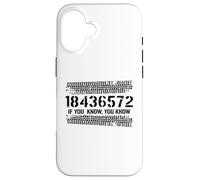 18436572 Si Vous Savez Que Vous Savez Que Vous Savez Tirer l'ordre Moteur V8 Voiture Coque pour iPhone 16