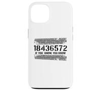 18436572 Si Vous Savez Que Vous Savez Que Vous Savez Tirer l'ordre Moteur V8 Voiture Coque pour iPhone 13