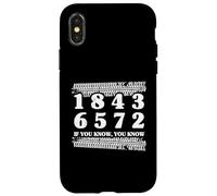18436572 Si Vous Savez Que Vous Savez Que Vous Savez Tirer l'ordre Moteur V8 Voiture Coque pour iPhone X/XS