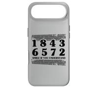 18436572 Smile If You Understand 18436572 Ordre de tir V8 Coque pour iPhone Air