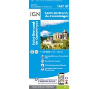 1847ot st bertrand de comminges - Échelle 1 : 25 000 - Collectif - Ign Institut Geographique National - Atlas / carte