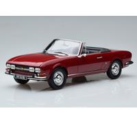 184818 Peugeot 504 Cabriolet Red Norev 1/18