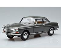 184834 Peugeot 404 Coupe Graphite Gray Norev 1/18