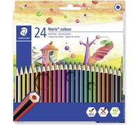Staedtler – Crayon de couleur Noris – couleurs assorties – Pack de 24
