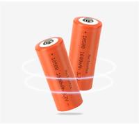 18500 Batterie Piles Rechargeables,3.7V 1600mAh Lithium Batterie-Lot de 2