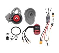 1850KV 80A Motor ESC Combo, Brushless Motor for RC Car Motor Fit Axial SCX10 1/10 Crawler Upgrade Parts with Gearbox