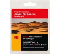 185C000826 Kodak Can. IP4200 (5) Cmykpbk PGI5/CLI8 360/4X420 pages 26/4X13ml