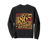 1865 Jamais Oublié Design Typographique Vintage Sweatshirt