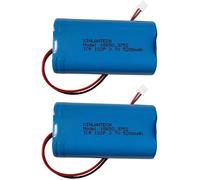 18650 1s2p 3.7V 5200mAh Batterie au Lithium Rechargeable avec Prise PH2.0/2P pour Haut-Parleur , Batterie