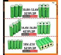18650 MJ1 3500Mah 7000Mah 20A décharge 3S 4S 5S 6S 7.4V 12V 14.4V 18V 25.2V batterie de tournevis 18650 batterie 18650 MJ1 3S2P