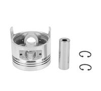 186FA Motor Piston Kit | Alloy Piston Ring Assembly for Ventilated - Cooled Motors | DIY Replacement for Small Motors/Generators/Pumps | 86mm Piston, 23mm Pin Hole