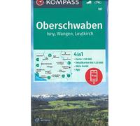 187 oberschwaben isny wangen leutkirch - Collectif - Kompass Karten - broché - Guide