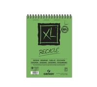 [1871-3] CANSON Lot de 3 Blocs 25 feuilles Croquis XL RECYCLED A5 160g Blanc
