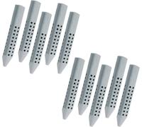 187100 Grip 2001 Gomme Triangulaire (10 X Gris)[Z1074]