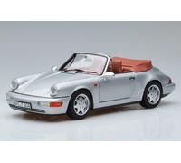 NOREV Porsche 911 Carrera 2 Cabriolet 1990 Silver 1:18