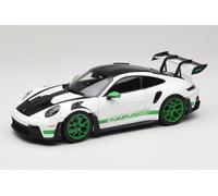 Norev Modèle réduit 1:18 Porsche 911 GT3 RS Tribute à Carrera RS Coupé 2022 Blanc Vert Python