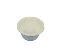 [18781] PAPSTAR Pack 20 Moules à pâtisserie "Muffin" papier D 50mm h 35mm blanc
