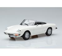 Norev Voiture miniature Alfa Romeo Duetto 2000 Spider 1978 échelle 1:18 Blanc NV187882